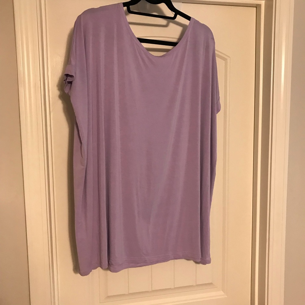 Lavender short sleeve Piko shirt